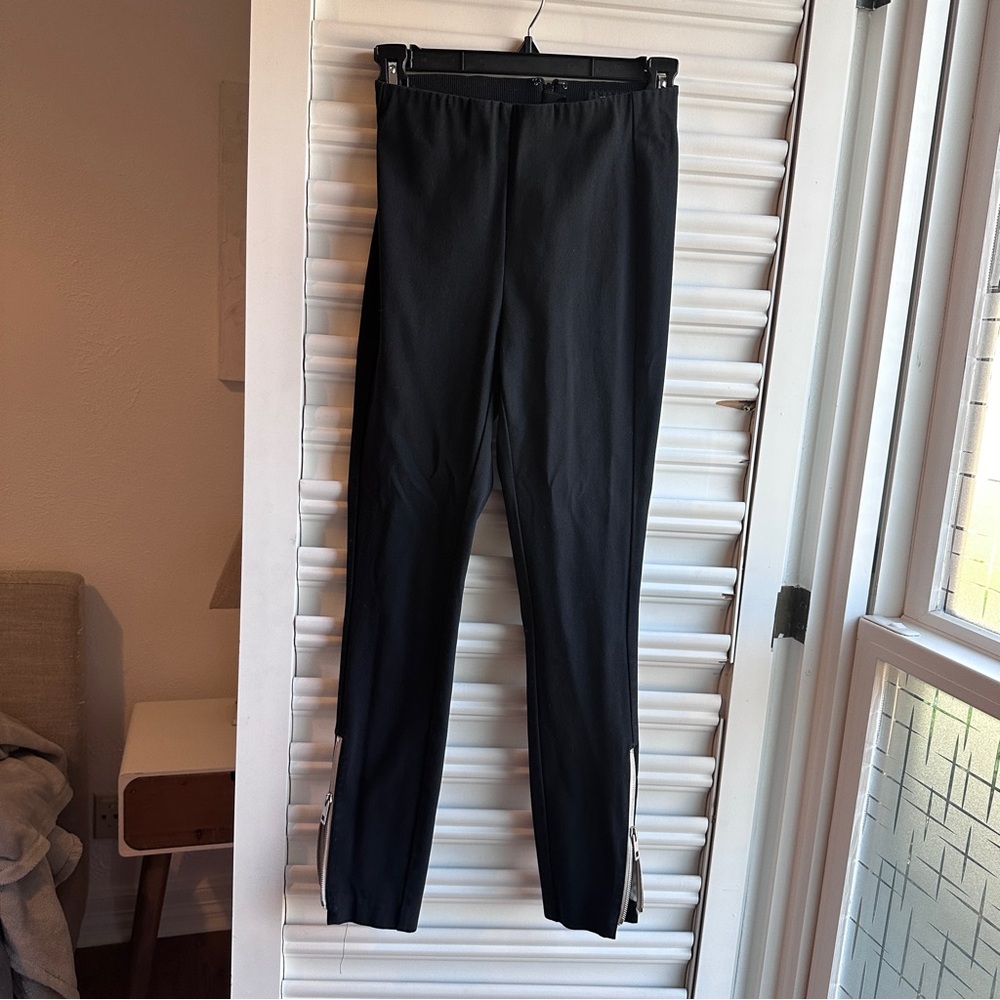 Rag and bone zip ankle rocker trouser